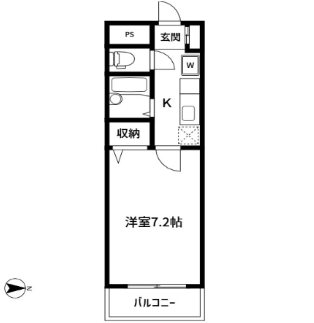 岡部ドエル参番館 間取り