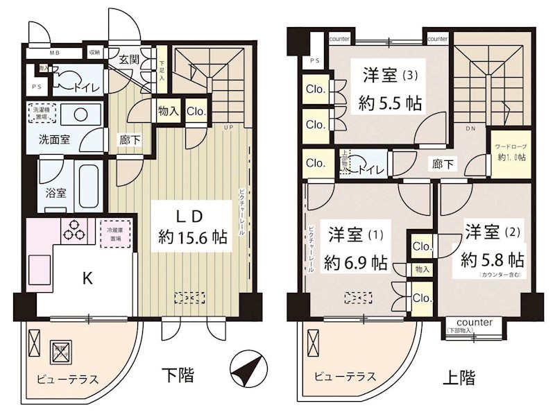 Ｌａｐｙｕｔａ   間取り