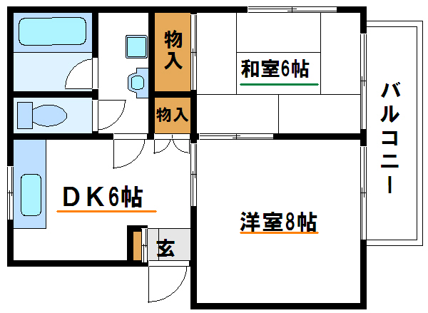 SKコーポⅠ 間取り