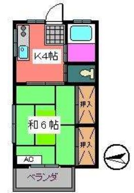 コーポ佐光  間取り