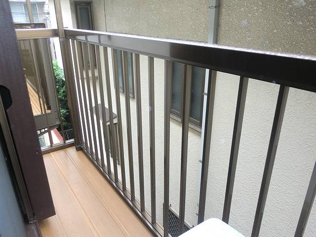 千三荘 ベランダ