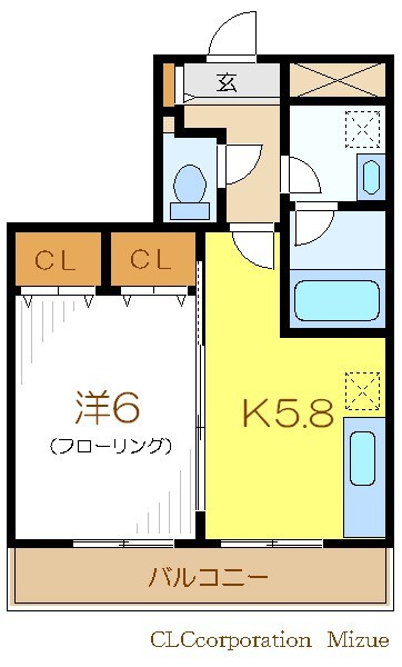 クレーテⅡ篠崎 間取り