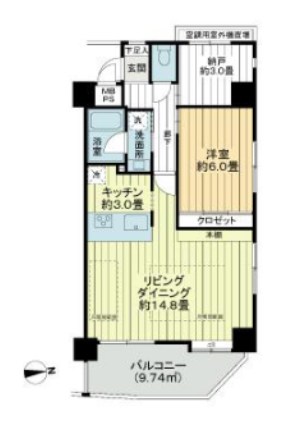 ライオンズガーデン東大島 間取り