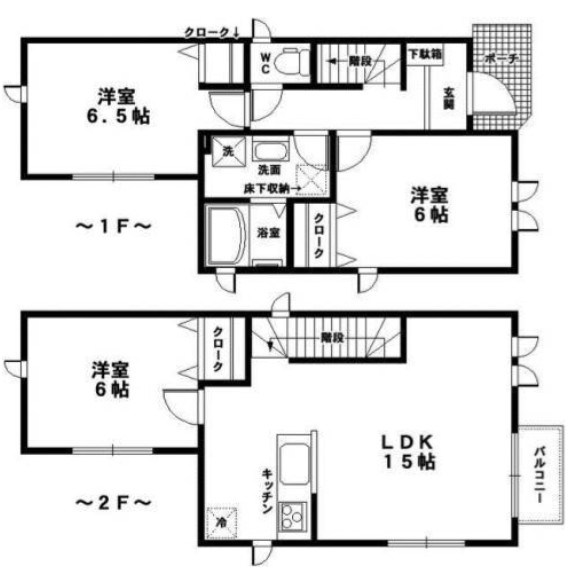 滝野川４丁目戸建 間取り