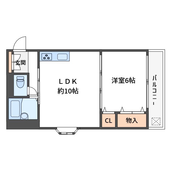 カーサ栄 間取り
