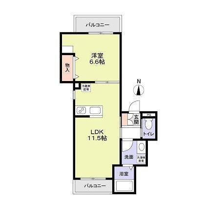 リヒトハイム   間取り
