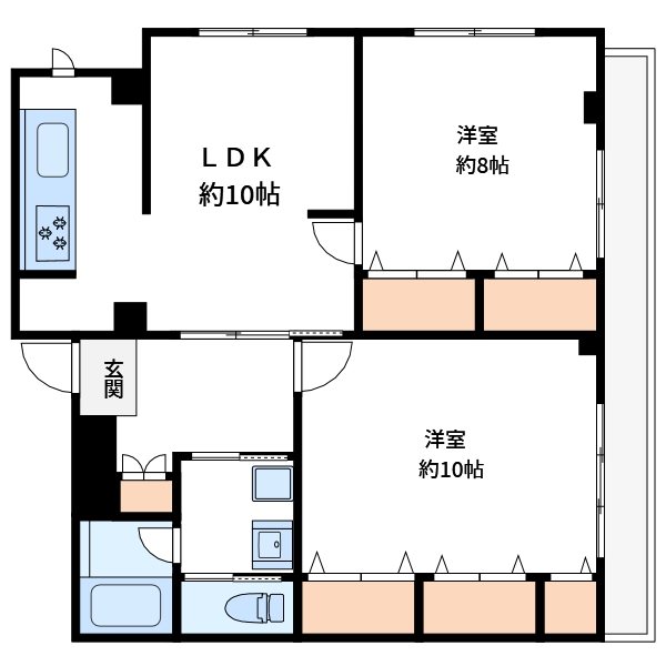 ドムス大森ビル 間取り