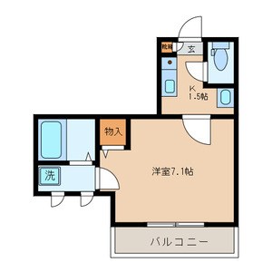 クリスタル・ハイツ青井 間取り
