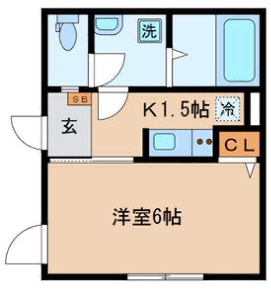 カシータ 間取り