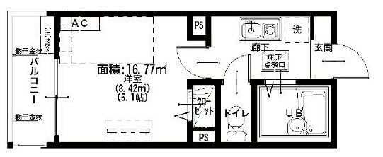viola田端Ⅰ 間取り
