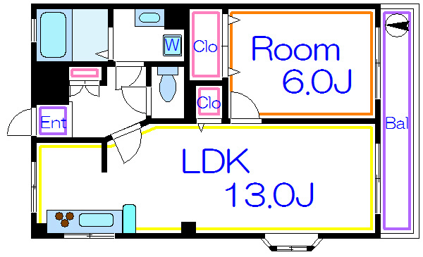 櫻マンション  間取り