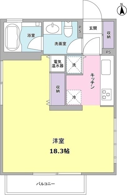 エストフルーヴ 間取り