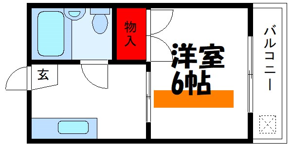 小嶋ハイツ 間取り