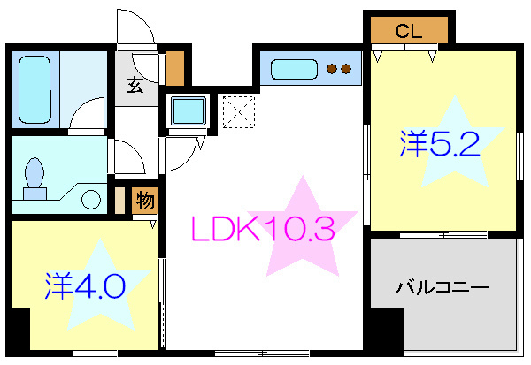 フォレストタワー29    間取り