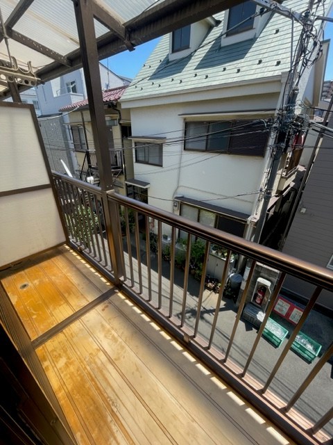 橘荘 ベランダ