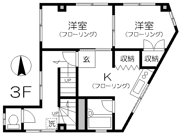 西村ビル 間取り