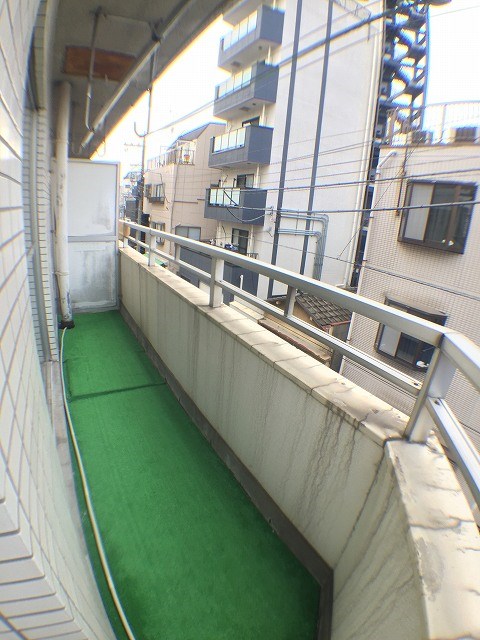 U.B.リバーレジデンス ベランダ