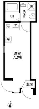 SBメゾン江北 間取り