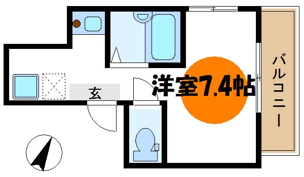 オータムバレー新小岩  間取り