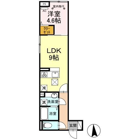 アヴァンスお花茶屋 間取り