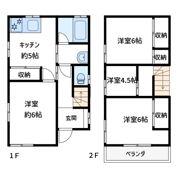 Aloha　Nishikasai 間取り