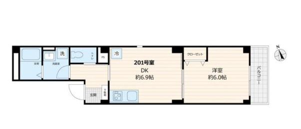 プラザN.J.A 間取り