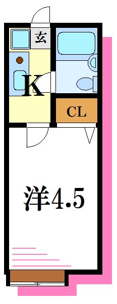 プランドール瑞江Ⅳ 間取り図