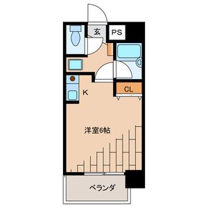 エスポワールハイム 間取り
