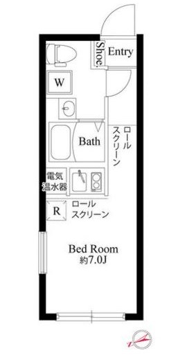 ルリアン南砂町 間取り