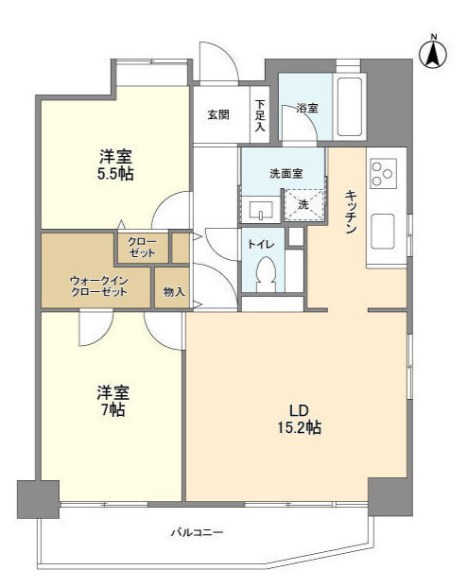 プライムアーバン西日暮里 間取り