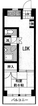 東陽マンション  間取り