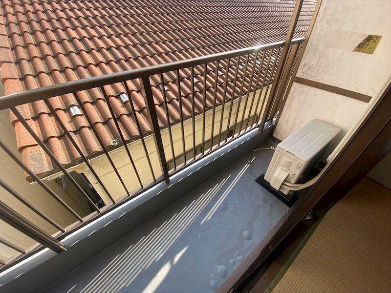 グリンデルハイツ ベランダ