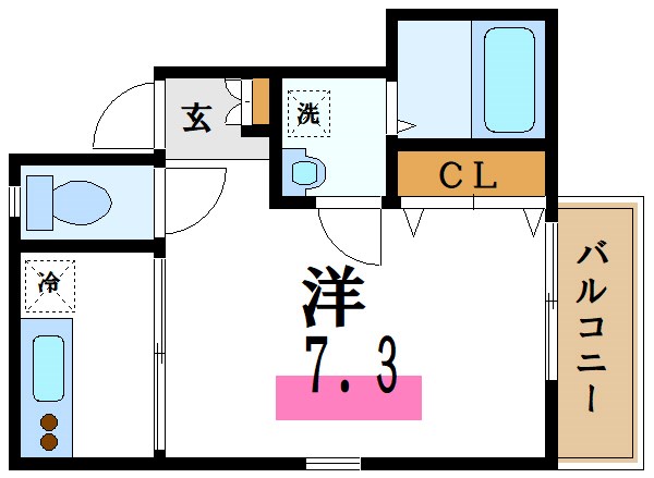 サウスヤマカ  間取り図