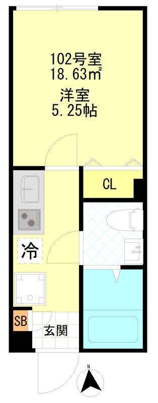 CFジオーレ小岩クレスト 間取り図
