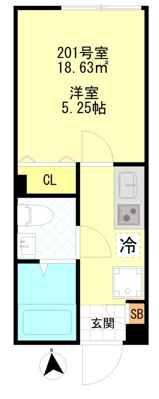 CFジオーレ小岩クレスト 間取り図