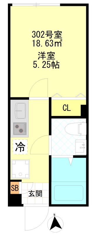 CFジオーレ小岩クレスト 間取り図