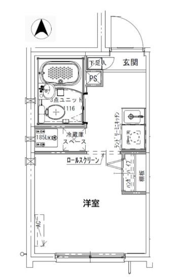 CREAL住吉Ⅱ 間取り