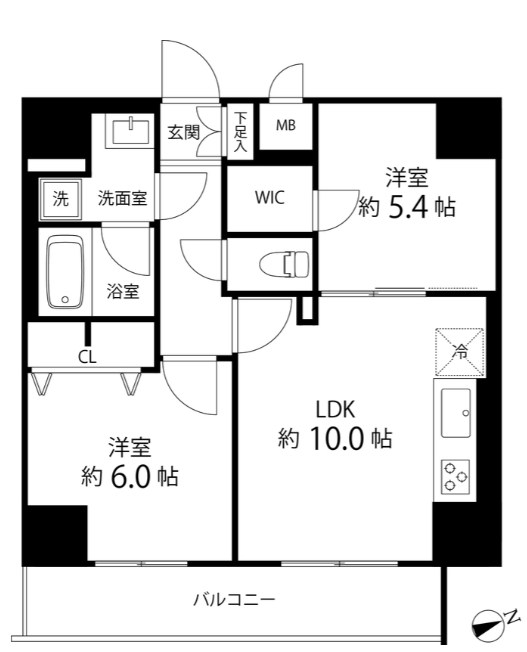 SAION町屋 間取り