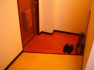 石川マンション 玄関