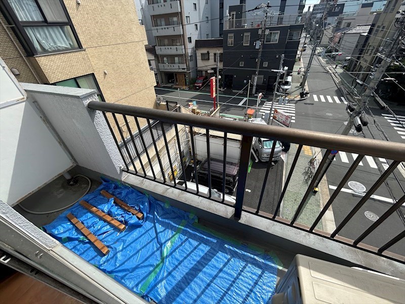 石川マンション ベランダ