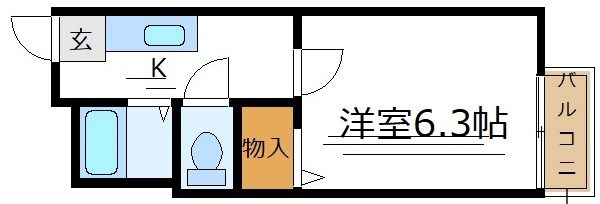 パークステュディオ堀切菖蒲園A 間取り
