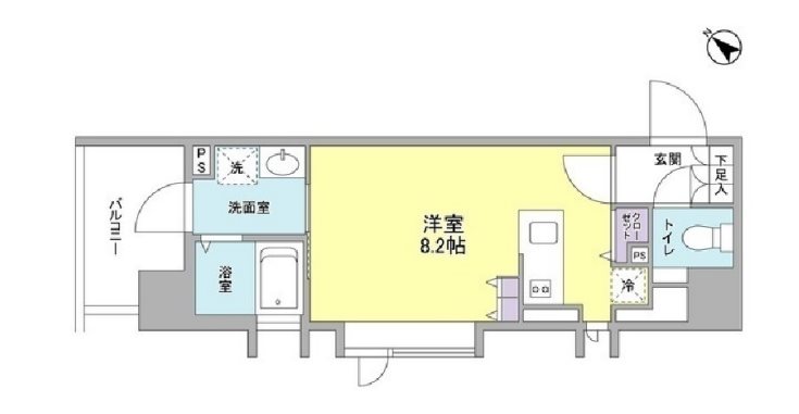 リバーレ月島 間取り