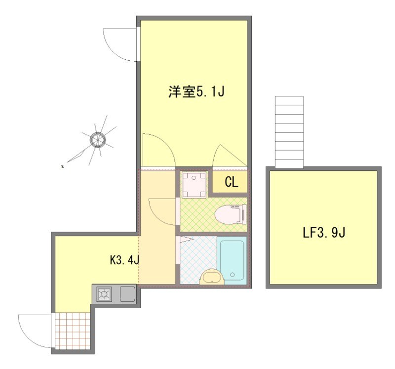 NEXUS綾瀬 間取り