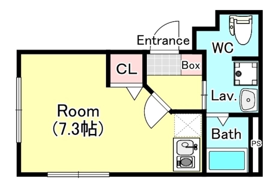 アンドベース（＆　Base） 間取り