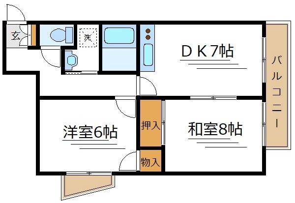パークヒル綾瀬  間取り