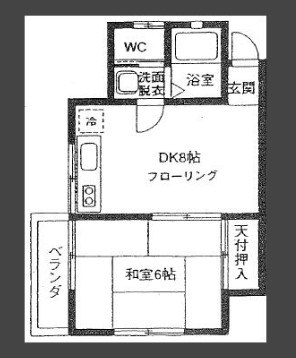 コーポ森 間取り