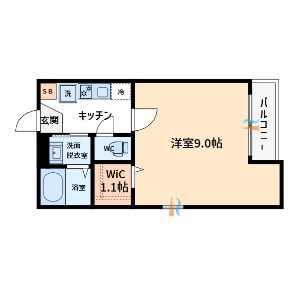 ESTATE PURE 新宿 間取り