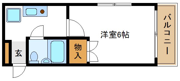 ベルハイム一之江 間取り