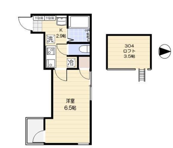 ミライエ大島  間取り