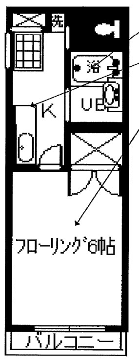 プルミエ 106号室 間取り